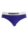 Dsquared2 Logo-waistband Briefs In Blue