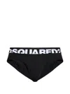 Dsquared2 Logo Waistband Briefs In Multi