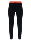 Dsquared2 Logo-waistband Leggings In Black