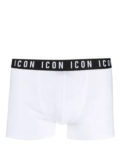 DSQUARED2 LOGO-WAISTBAND STRETCH BOXERS