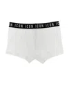 Dsquared2 Icon Briefs In Stretch Cotton In White
