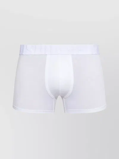 Dsquared2 Logo Waistband Stretch Fit Mid-rise Boxers