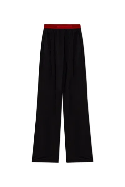 Dsquared2 Cotton Straight-leg Trousers In Black