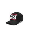 Dsquared2 Dsquared Men Black Cotton Baseball Cap In Green