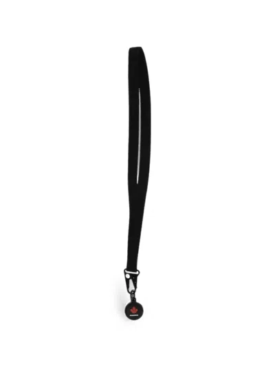 Dsquared2 Logo-detail Keyring In Black