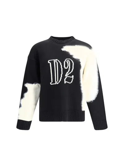 DSQUARED2 LOGOED SWEATER