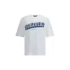 Dsquared2 Graphic Logo Cotton T-shirt In White