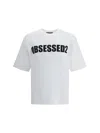 Dsquared2 Loose Fit Crew-neck T-shirt With Print In White