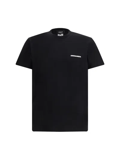 Dsquared2 Polo Shirt With Logo In Black
