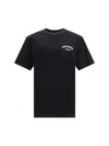 Dsquared2 Black Crew-neck T-shirt With Logo On The Front In Cotton Man In Black