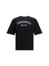 Dsquared2 Logoed T-shirt In Black