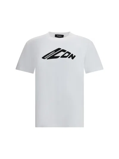 Dsquared2 Logoed T-shirt In Gray