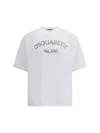 Dsquared2 Dsquared Men Printed T-shirt In White