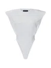 Dsquared2 Logo-embellishment Bodysuit In White