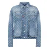 Dsquared2 Logo-embellishment Denim Jacket In Multi