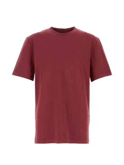 DSQUARED2 LOGO-EMBOSSED T-SHIRT