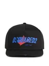 Dsquared2 Logo Baseball Cap In Black