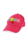 Dsquared2 Logo-embroidered Distressed Baseball Cap In Pink