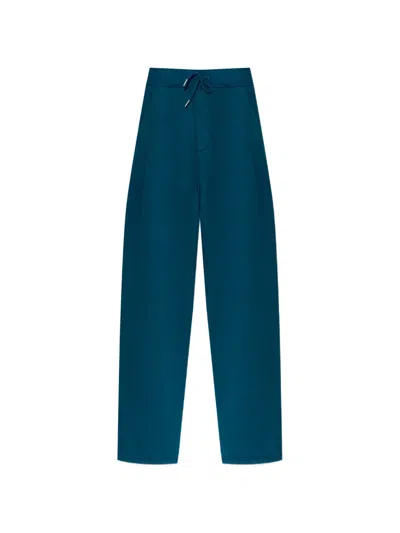 Dsquared2 Logo-embroidered Drawstring Track Pants In Blue