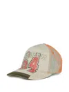 Dsquared2 Logo-embroidered Mesh-panel Baseball Cap In Neutral