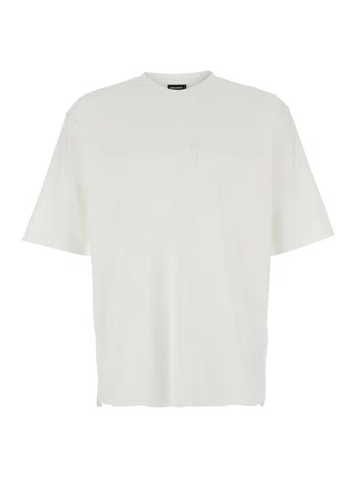 Dsquared2 Logo-lettering Cotton T-shirt In White