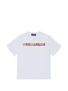 Dsquared2 Logo-lettering T-shirt In White