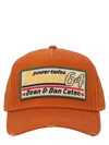 Dsquared2 Logo-patch Baseball Cap In Orange