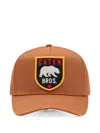 Dsquared2 Logo-patch Distressed Baseball Cap In Brown