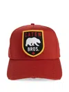 Dsquared2 Logo-patch Distressed Baseball Cap In Orange