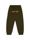 Dsquared2 Logo-patch Drawstring Track Pants In Green