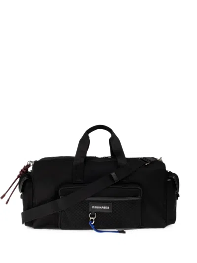 Dsquared2 Logo-patch Holdall In Black