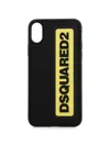 Dsquared2 Logo-patch Iphone Case In Black