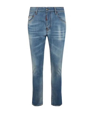 DSQUARED2 LOGO-PATCH JEANS