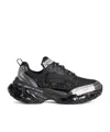 Dsquared2 Logo-patch Lace-up Sneakers In Black