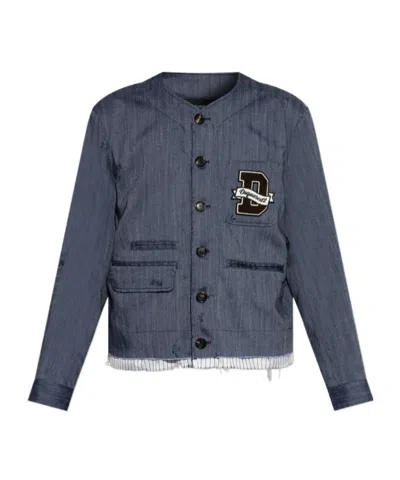 DSQUARED2 DSQUARED2 VINTAGE EFFECT PATCH JACKET