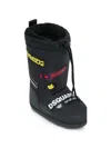 Dsquared2 Logo-patch Snow Boots In Black