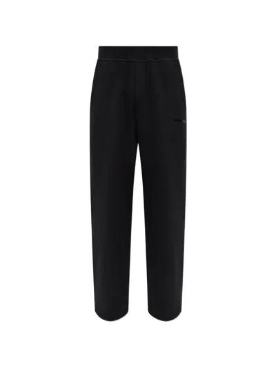 Dsquared2 Logo-patch Track Pants In Black