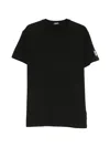 Dsquared2 Logo-patch T-shirt In Black