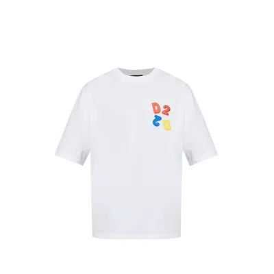 DSQUARED2 LOGO-PATCH T-SHIRT