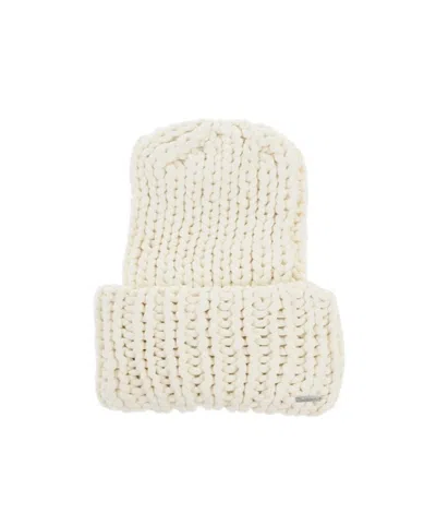 Dsquared2 Logo-plaque Beanie In White