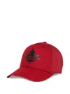 Dsquared2 Logo-print Baseball Cap In Red