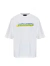 Dsquared2 Logo-print Cotton T-shirt In White