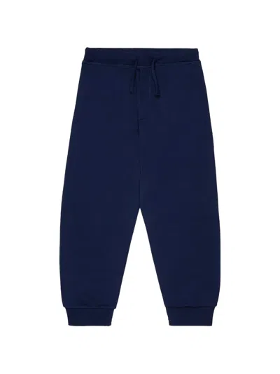Dsquared2 Kids' Logo-print Drawstring Track Pants In Blue