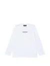 Dsquared2 Logo-print Long-sleeve T-shirt In White