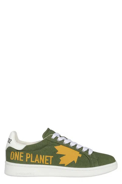 Dsquared2 Logo-print Low-top Sneakers In Multi