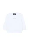 Dsquared2 Logo-print Press-stud Sweatshirt In White