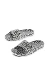 Dsquared2 Logo-print Slides In Black