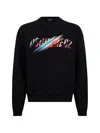 Dsquared2 Sweatshirt Mit Logo-print In Black