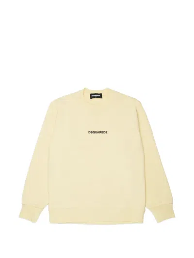 Dsquared2 Kids' Logo-print Sweatshirt In Neutrals