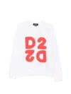 Dsquared2 Logo-print Sweatshirt In White